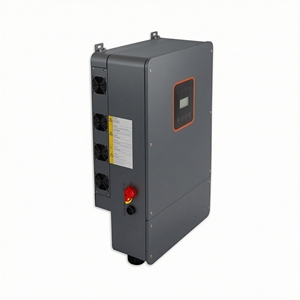 อินเวอร์เตอร์พลังงานแสงอาทิตย์แบบไฮบริด Pv 5kw 6kw 8kw 10kw สำหรับปั๊มน้ำ ระบบสำรองไฟ (UPS) แบบเชื่อมต่อกับระบบไฟฟ้า (On Grid) พร้อมอินเวอร์เตอร์และคอนเวอร์เตอร์ - Product Image 2