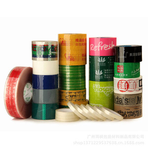 Cinta adhesiva Patrón personalizado o colorido Embalaje Bopp Express Boxing Tape en stock Serigrafía Compras Acrílico Personalizado - Product Image 3