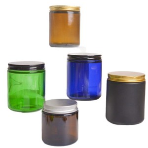 Scented <b>Candles</b> In Glass Jars With Lids Soy Wax Home Decoration Cylinder Shape 1 <b>Wick</b> Machine Made - Product Image 5