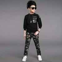 Ensemble de vêtements pour garçons Costume de sport pour enfants Vêtements pour enfants Ensemble de vêtements pour garçons Costumes pour garçons Hiver Automne Ensembles de survêtement pour enfants