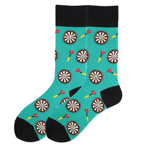 Chaussettes amusantes et originales pour hommes, en coton peigné, Meias, chaussettes amusantes pour papa, pour anniversaire, fêtes, Noël, fête des pères - Product Image 4
