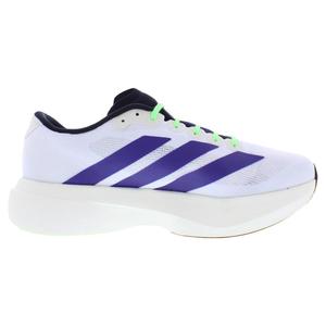 Adidas Adizero Evo SL <b>Mens</b> <b>Shoes</b> <b>White</b> Collegiate Purple Lime Burst Lightstrike Pro <b>Running</b> - Product Image 2