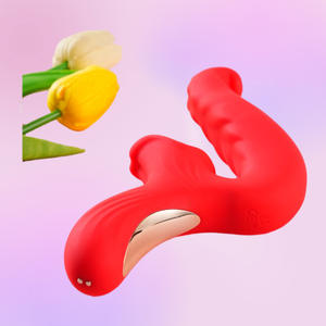 ホットセール 2in1 吸引バイブレーター Gスポット クリトリス刺激器 大人のおもちゃ 舌なめセックス玩具 女性向けアダルトグッズ - Product Image 5