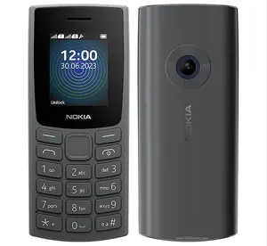 NOKIA 110 (2023) バージョンGSM 2Gフィーチャーフォン用中古携帯電話キーボード付き