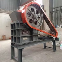 Concasseur à mâchoires mobile mini PLC en acier à bas prix, haute productivité, concasseur primaire grossier, fourni par l'usine chinoise