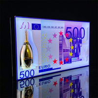 Panneau de lettres LED, présentoir VIP lumineux, panneau de bienvenue en acrylique, présentoir de bouteilles lumineux pour boîte de nuit