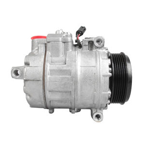 Compresseur d'air chromé à Suspension pneumatique DC12V 480C pour voiture <span class=keywords><strong>Mercedes</strong></span>-Benz Western Universal Engine Packing <span class=keywords><strong>Performance</strong></span> - Product Image 1