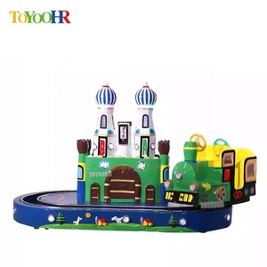 Máquina de columpio eléctrica para niños que funciona con monedas, <span class=keywords><strong>tren</strong></span> de pista, <span class=keywords><strong>tren</strong></span> interurbano, máquina de juego de ferrocarril de atracciones - Product Image 6