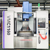Personnalisé complet 5 axes WMT CNC VMC1060 Vmc1160 Taiwan Hiwin Guide linéaire Vertical CNC fraiseuse Centre de traitement