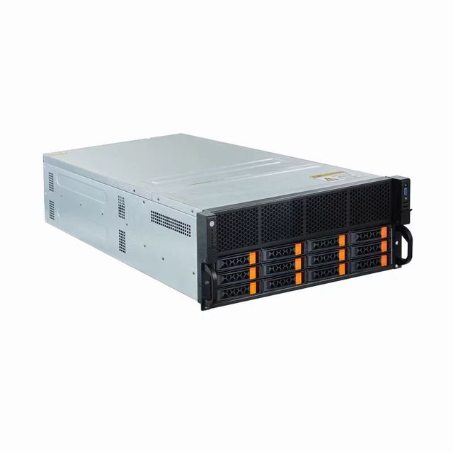 4U 5U 12 Bay Rackmount Server case Hard Disk Hot-swap Storage Chassis SAS SATA with 12G Backplane or Expansion Backplane Server