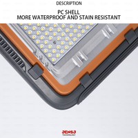 Lámpara Solar LED de Emergencia para Exteriores, Impermeable IP65, Portátil, para Jardín y Hogar, 100W 200W 300W 400W 500W 600W