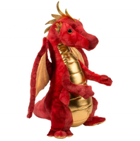 Jouets en peluche Dragon rouge Animal en peluche de 12 pouces