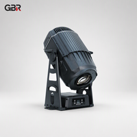 Projecteur LED Zoom Gobo d'extérieur IP65 800W/1000W avec mélange de couleurs CMY+CTO et obturateur de cadrage Huracan pour théâtre, événements et scène