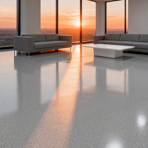 QIHANG High Gloss Marble Effect Self-Leveling Eco-friendly <b>Epoxy</b> Clear Liquid <b>Floor</b> Paint Brush Interior Exterior Customized - Product Image 4