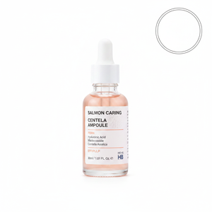 HEVEBLUE Salmon Caring Centella 30ml Facial Essence Ampoule High Quality Product - Product Image 2
