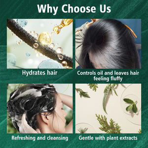 Joynna Platycladi Bamboo <span class=keywords><strong>Glam</strong></span> Nuts Paquete de montaje Triángulo Caja Cuero cabelludo Polygonum Multiflorum Barra de champú - Product Image 4