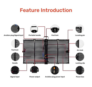 หน้าจอ LED โปร่งใสสำหรับภายนอกอาคาร P3.91-7.82 สีเงิน ความสว่าง 1500cd กันน้ำระดับ IP65 ติดตั้งบนผนัง - Product Image 1