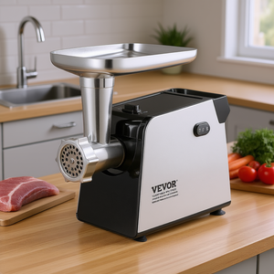 Picadora de carne eléctrica de 3 lbs/min y máquina para rellenar salchichas para uso doméstico en la cocina - Product Image 2