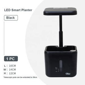 Mini jardin intelligent créatif pour plantes, jardin d'intérieur, pot hydroponique pour fleurs, jardin domestique, pots intelligents avec lumière LED - Product Image 4
