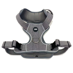 Arnés Táctico Grande Personalizado para Perros, <span class=keywords><strong>Collar</strong></span> y Correa Duraderos con Hebilla de Metal para Entrenamiento al Aire Libre - Product Image 2