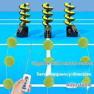 Máquina Lanzadora Profesional de 33 <span class=keywords><strong>Pelotas</strong></span> de Pickleball y Tenis con Control Remoto y Red Equipo de Entrenamiento de Lanzamiento Automático - Product Image 4