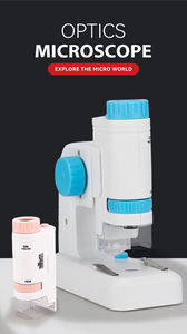 Expérience scientifique enfants jouet éducatif Mini enfants Portable <span class=keywords><strong>Microscope</strong></span> jouet extérieur <span class=keywords><strong>Microscope</strong></span> ensemble enfants Science jouets - Product Image 5