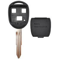 Carcasa Mejorada para Llave Remota de 3 Botones, Cubierta para Llave TOY41R, Protector de Llave de Coche