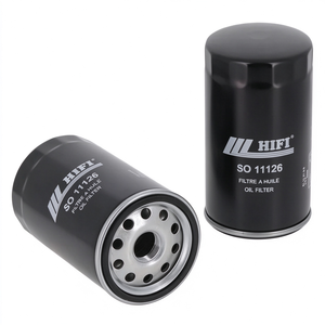 Filtro de Aceite HIFI SO11126, Filtro de Sistema de Lubricación de Motor Enroscable, Diseño Cilíndrico Negro - Product Image 1