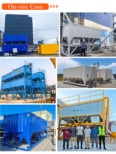Silo horizontal mobile de haute qualité de 20 à 30 tonnes, centrale à béton, réservoir de silo à ciment en acier au carbone, prix - Product Image 6