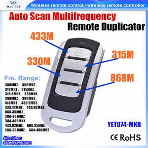 Duplicador de mando a distancia inalámbrico Rf inteligente caliente <span class=keywords><strong>433Mhz</strong></span> 315MHz puerta corredera enrollable - Product Image 5