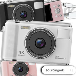 ค้นหา Sourcingark 2026 กล้องดิจิตอลสไตล์วินเทจใหม่ ขนาด 2.83 นิ้ว ความละเอียด 4K HD โฟกัสอัตโนมัติ CCD สำหรับเยาวชนและนักเรียน รุ่น X8 - Product Image 1