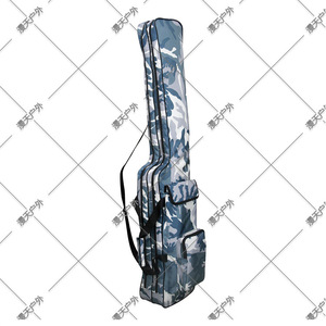 Bolsa de camuflaje para cañas de pescar, correa de hombro de doble capa de 128Cm para pesca en el mar, uso masculino al aire libre - Product Image 5