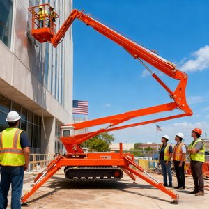 Plataformas de trabajo aéreo autopropulsadas a gran altitud Nuevos camiones diésel para manipulador de elevación de maquinaria de Material de construcción - Product Image 5