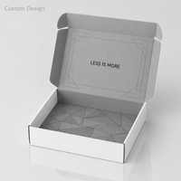 Boîtes en papier personnalisées pour l'expédition, emballage de cadeaux, emballage de colis, boîte d'expédition en carton ondulé avec logo imprimé sur mesure
