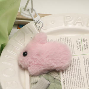 Piccolo <span class=keywords><strong>libro</strong></span> rosso con portachiavi simpatico coniglio ciondolo peluche cartone animato regalo personalizzato piccolo zainetto ciondolo portachiavi appeso - Product Image 2