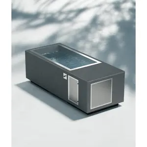 Customized Tub Cold Plunge Stainless Steel Recovery HighQuality Cold Plunge Tub With Chiller And Filter Ice BathTub For Sale