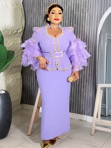 Vestidos <span class=keywords><strong>de</strong></span> fiesta <span class=keywords><strong>de</strong></span> talla grande <span class=keywords><strong>de</strong></span> lujo, conjuntos <span class=keywords><strong>de</strong></span> <span class=keywords><strong>mujer</strong></span>, Conjunto elegante <span class=keywords><strong>de</strong></span> falda y Top con cuentas <span class=keywords><strong>de</strong></span> diamantes <span class=keywords><strong>de</strong></span> imitación, <span class=keywords><strong>trajes</strong></span> <span class=keywords><strong>de</strong></span> dos piezas para <span class=keywords><strong>mujer</strong></span> - Product Image 3