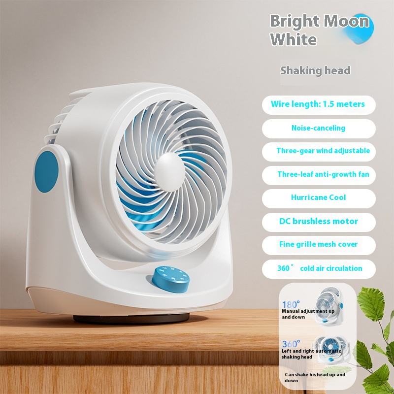 รุ่นหัวเขย่าสีขาว + เส้น1.5M