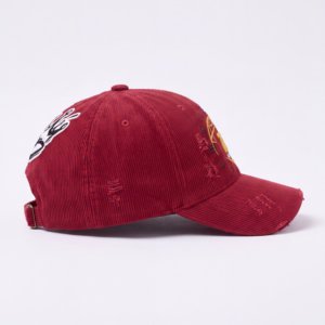 Gorras de Béisbol Vintage de 6 Paneles con Bordado 3D de Chenille y Logotipo Personalizado al por Mayor - Fabricante - Product Image 2