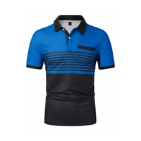 Camiseta de Golf de Manga Corta con Diseño Personalizado, Fabricante de Polos con Logotipo, Camisetas de Golf Deportivas de Algodón para Hombre