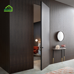 Modern Flush Style Invisible Frameless <strong>Concealed</strong> Interior Bedroom Wooden <strong>Door</strong> Swing Frameless Interior Invisible <strong>Door</strong> - Product Image 1