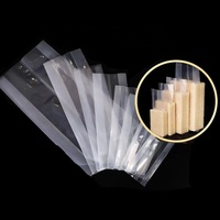 Brique de riz transparente personnalisée sac à gousset latéral en plastique transparent joint arrière sac d'emballage alimentaire sacs d'emballage de stockage sous vide de riz