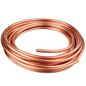 Tubería de Cobre TP2 Sin Costura, Redonda y Hueca, para Calefacción, Gas, Aire Acondicionado, Tubería Flexible en Espiral - Product Image 1