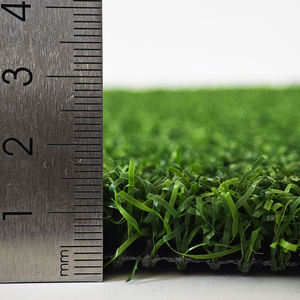 Mẫu miễn phí PP PE 15mm 20mm 25mm màu đen tổng hợp cỏ tập thể dục Mat đầy đủ tùy chỉnh màu hồng màu xanh lá cây cỏ thảm trong nhà - Product Image 4