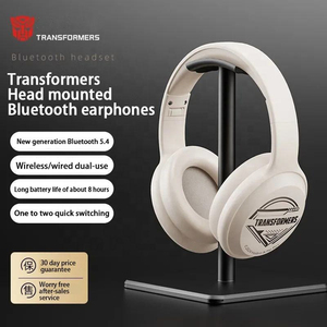 <span class=keywords><strong>Casque</strong></span> de jeu sportif sans fil et filaire Original <span class=keywords><strong>Transformers</strong></span> Bumblebee HD avec fonction d'appel et microphone intégré - Product Image 4