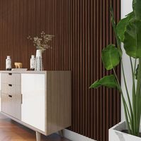Grands panneaux muraux acoustiques en bois au design moderne pour l'insonorisation de studio Solution de conception graphique inspirée de la nature