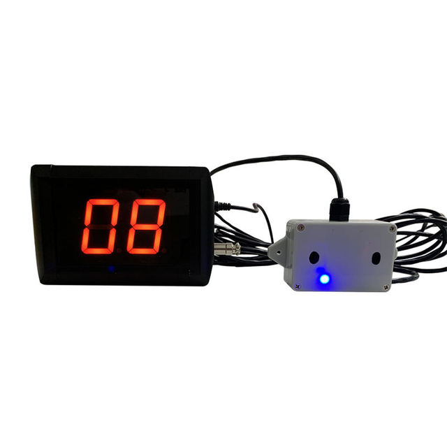 New Upgrade Highlight Wired People Counter Visitor Counting Sensor Infrared Counting System With Infrared Beams