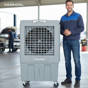 Refroidisseur d'air sur pied pour restaurant commercial, climatiseur industriel, refroidisseur d'air pour usage extérieur - Product Image 1