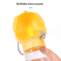 Bouteille d'eau suspendue anti-fuite pour lapins et cochons d'Inde, accessoire portable en PP pour cage pour petits animaux