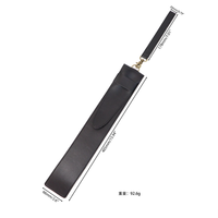 Simple Luxury PU Leather Drumstick Protective Bag Two-pack Drum Stick Bag Portable Musical Instrument Bags
